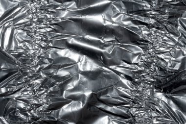 Gümüş folyo arka planı