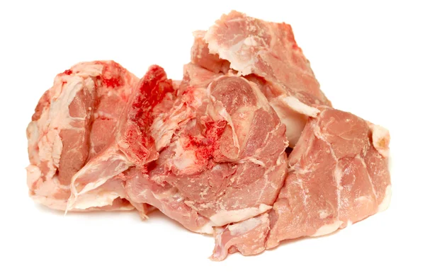 Rohes Fleisch isoliert — Stockfoto