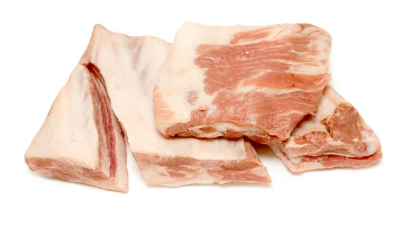 Rauw vlees geïsoleerd — Stockfoto