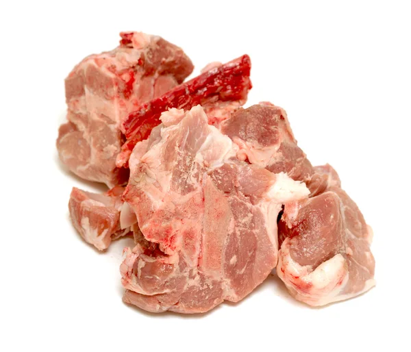 Rohes Fleisch isoliert — Stockfoto