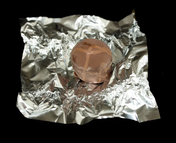ブラック チョコレート ・ キャンディ — ストック写真