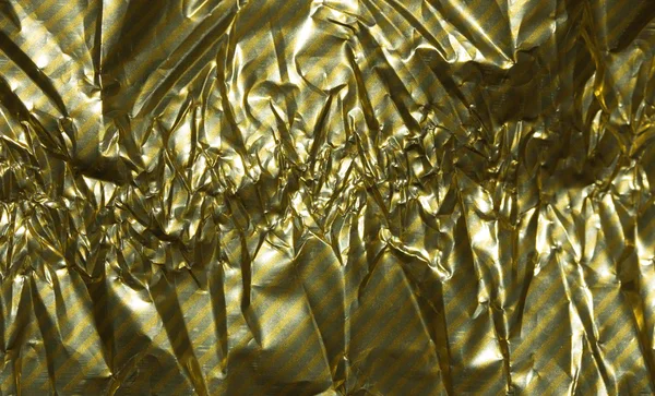 Wrinkled foil background — Stock Photo, Image