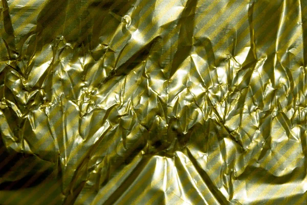 Wrinkled foil background — Stock Photo, Image