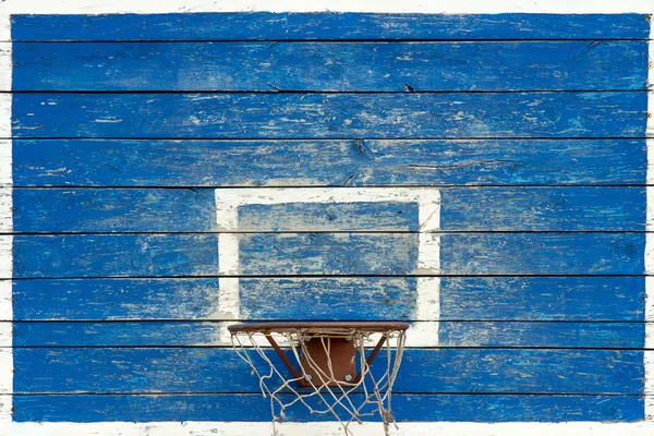 Placa de madeira para basquete — Fotografia de Stock