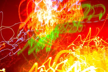 arka plan olarak eğri çizgiler parlak parlayan