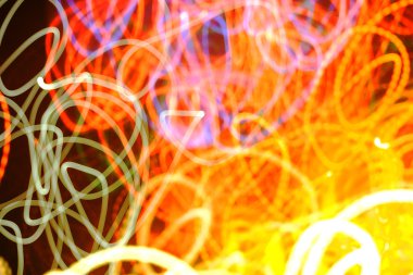 arka plan olarak eğri çizgiler parlak parlayan