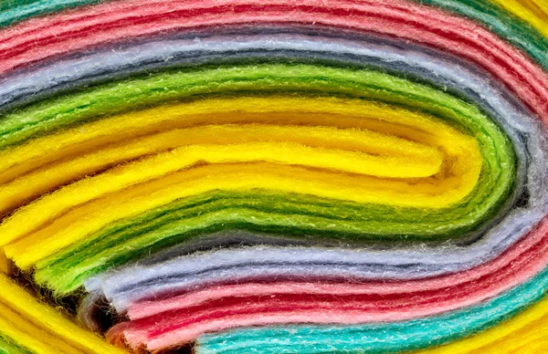 Ręczniki frotte różne kolory tła — Zdjęcie stockowe