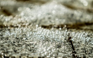 Bokeh soyut bulanık su damlaları