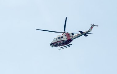 Sahil Güvenlik helikopteri parlamenter sırasında