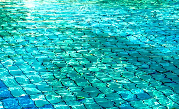 Azul piscina agua —  Fotos de Stock