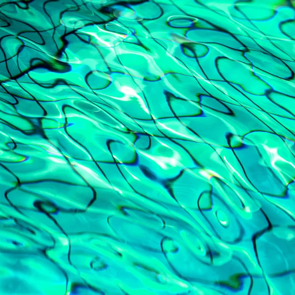 Niebieski basen basen wody — Zdjęcie stockowe