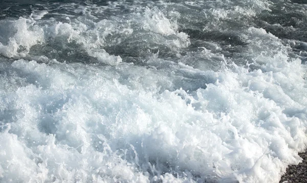 Espuma de onda do mar — Fotografia de Stock