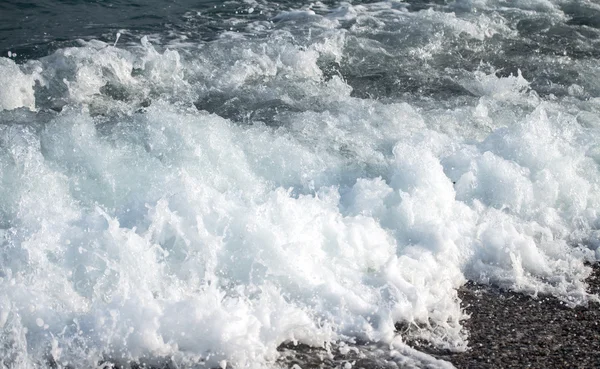 Espuma de onda do mar — Fotografia de Stock