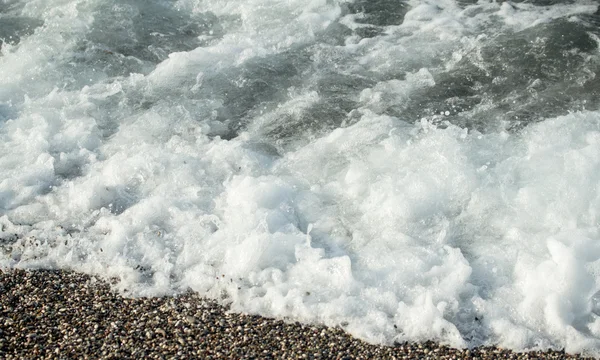 海波浪泡沫 — 图库照片