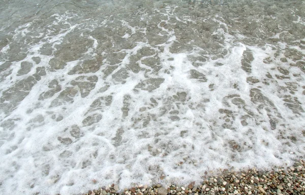 海波浪泡沫 — 图库照片