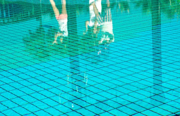 Background of swimming pool — Stock Photo, Image