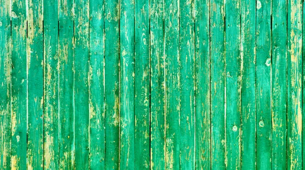 Yeşil ahşap çit — Stok fotoğraf