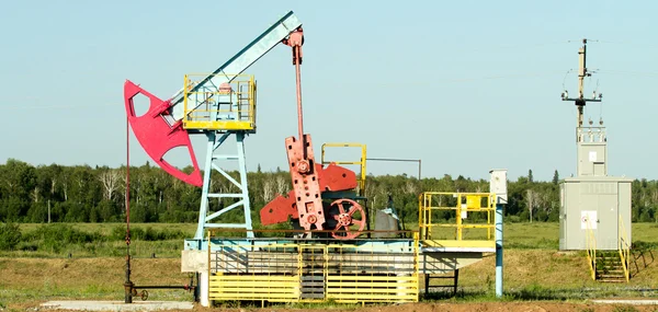 Primer plano de la bomba de aceite — Foto de Stock