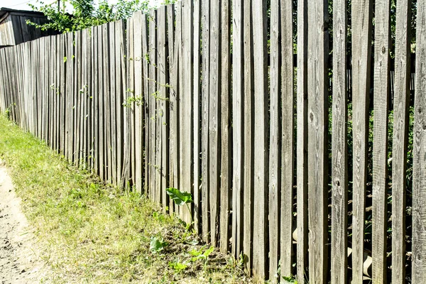 Rckety wooden fence — Stock Photo, Image