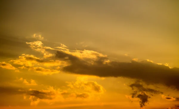 Brillante bagliore del tramonto — Foto Stock