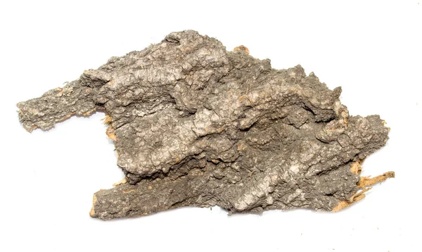 Kaba bir dokusu ve birkaç deliği olan bir tahta parçası. Elementler tarafından aşınmış gibi görünüyor.