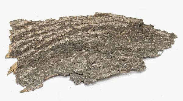 Tahıl desenli bir odun parçası ve birkaç çatlak. Ahşap eski ve yıpranmış görünüyor.