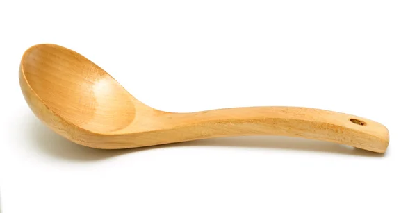 Wooden spoon isolated — Stock Photo, Image