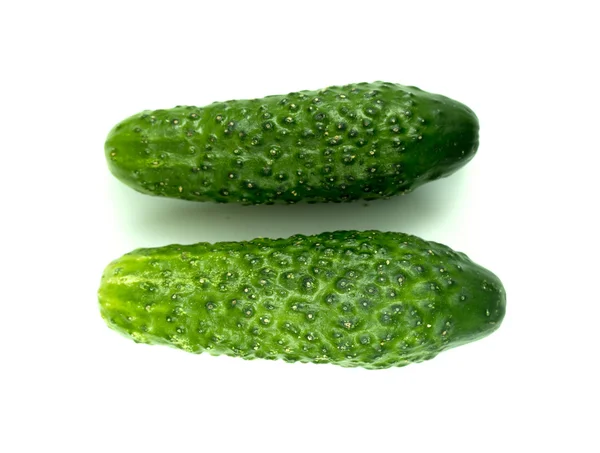 Cetriolo verde isolato — Foto Stock