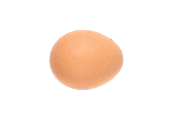 Brown eggs on a white background — Stock Photo, Image