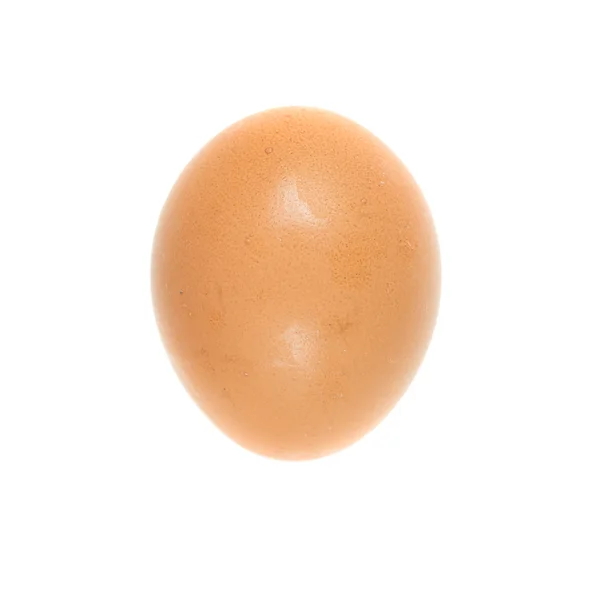 Brown eggs on a white background — Stock Photo, Image