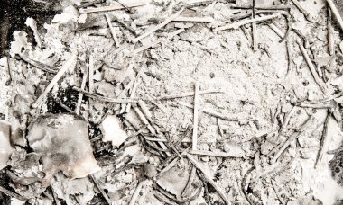 kül kağıdı arka plan ile eşleşir.