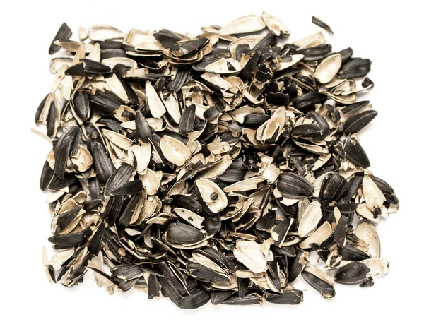 Shells from sunflower seeds — Stock Photo, Image