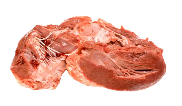 Raw meat slices of beef — Stock Photo, Image