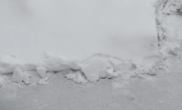 Raue Schneebeschaffenheit — Stockfoto