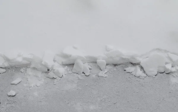 Śnieg szorstki tekstura — Zdjęcie stockowe