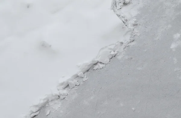 Textura áspera de nieve —  Fotos de Stock