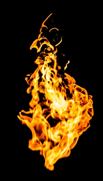 黒い火炎 — ストック写真