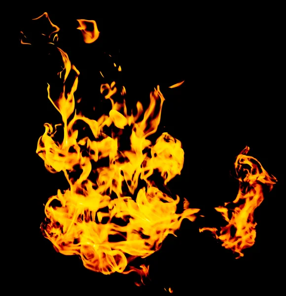 黒い火炎 — ストック写真