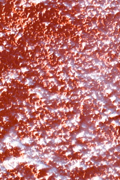 Beton duvar kırmızı kış — Stok fotoğraf