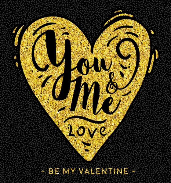 Valentine carte d'amour de voeux — Image vectorielle