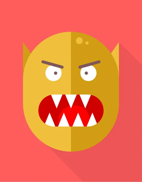 Monster icon — Stock Vector