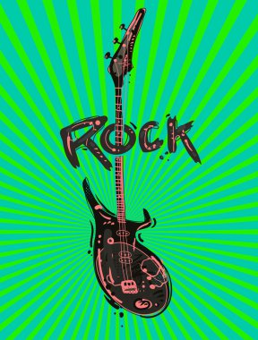 Rock gitar 