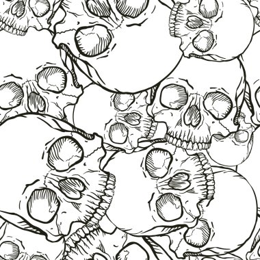 Kafatası seamless modeli