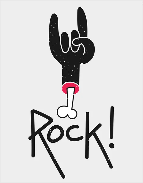 Affiche Rock — Image vectorielle