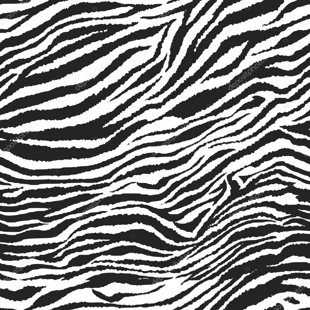 Seamless zebra pattern