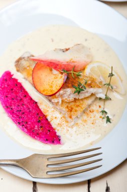 çipura balığı ezmesi pan kızarmış 