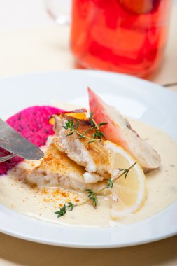 çipura balığı ezmesi pan kızarmış 