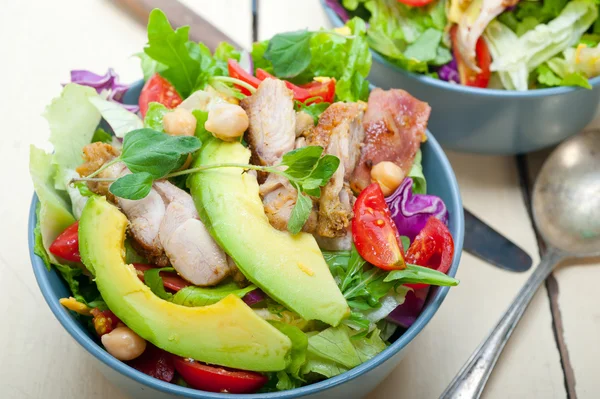 Chicken Avocado salad — Stock Photo, Image