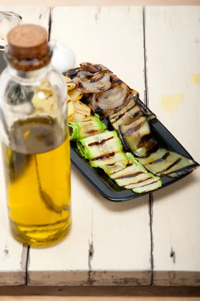 Grilled assorted vegetables — Stock Photo, Image