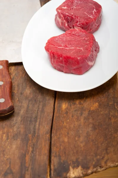 Hovězí filet mignon — Stock fotografie